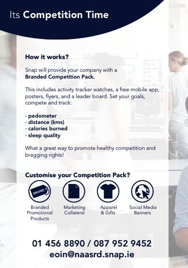 Workplace Wellness Branded Competition Pack.