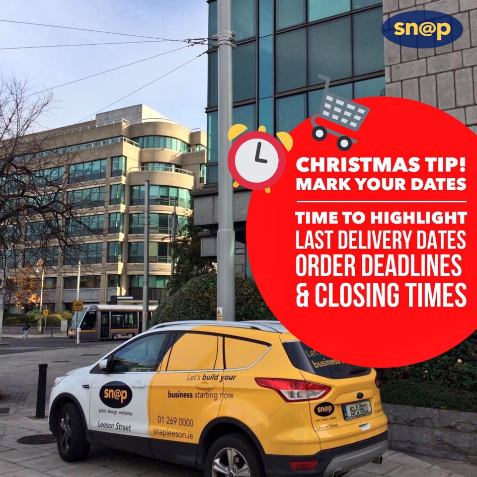 marketing tip Christmas - closing times