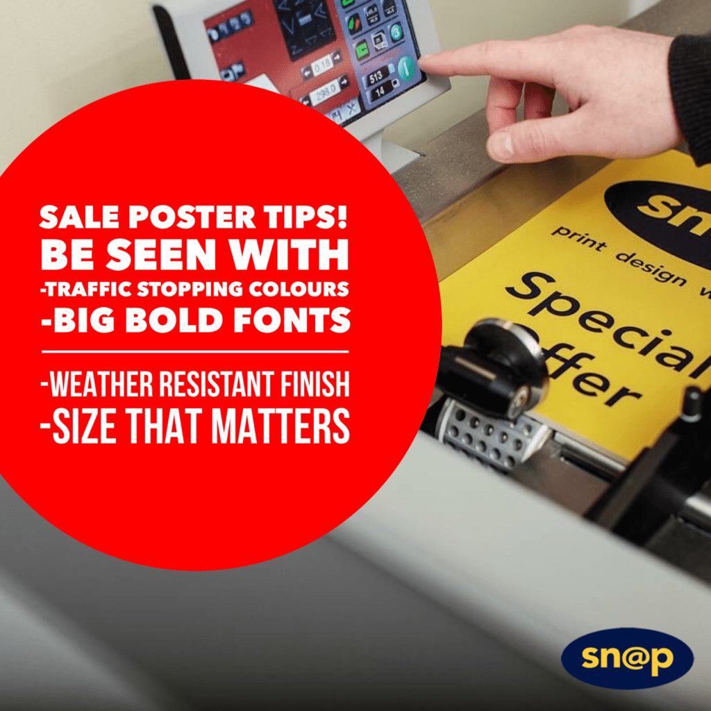 Tips for effective Point of Sale and posters