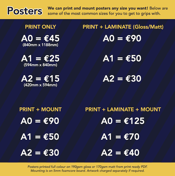 Snap Posters Print price Guide